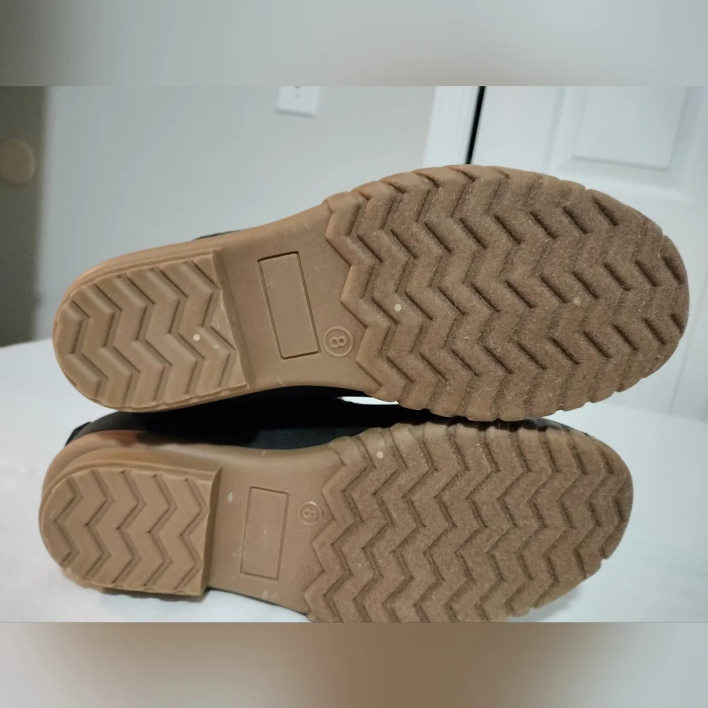 Sporto Nina Lace Up Duck Boots Woman's Size 8 - Picture 5 of 7